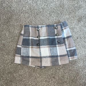 Forever 21 Plaid Skort